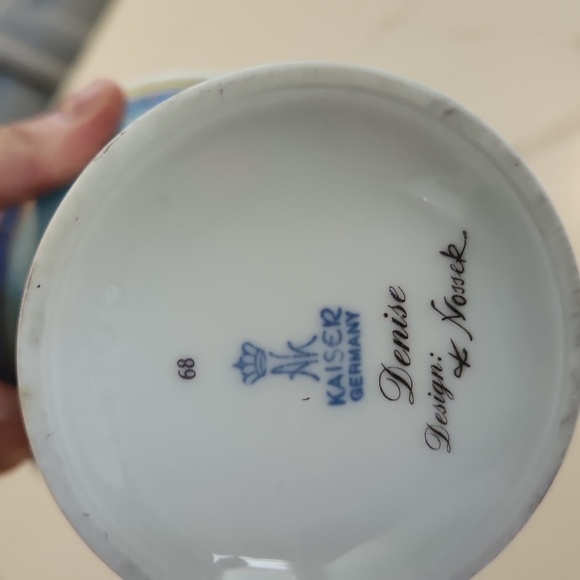 Vintage Germany Porcelain Vases - Kaiser Designer - Nosser - Picture 4 of 4